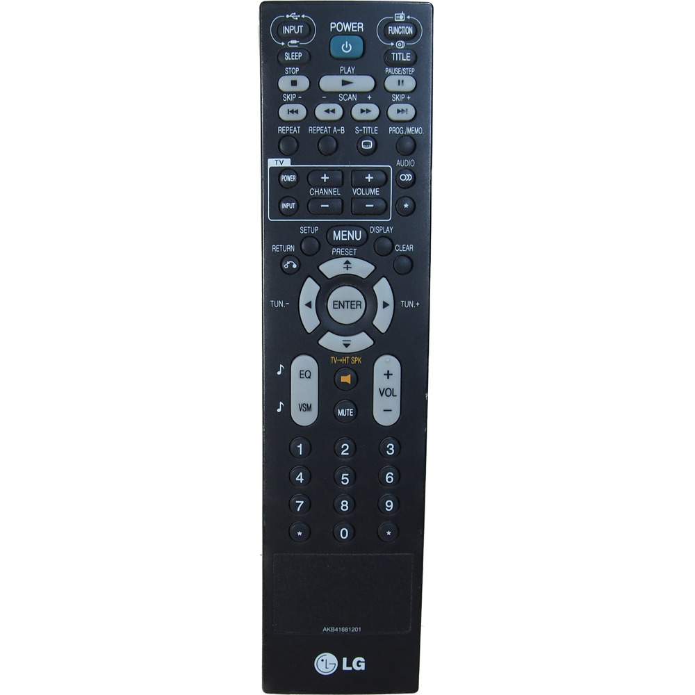 GENUINE LG AKB41681201 DVD HOME THEATER SYSTEM REMOTE - LHT854‎ HT963PA LHT584